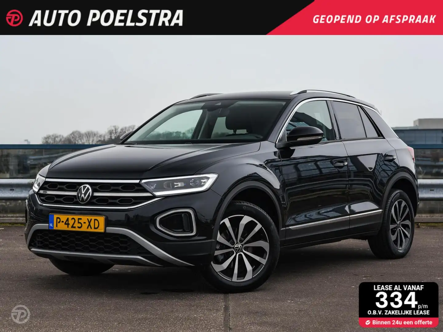 Volkswagen T-Roc 1.5 TSI 150 PK DSG Style Navigatie IQ Light Camera Noir - 1