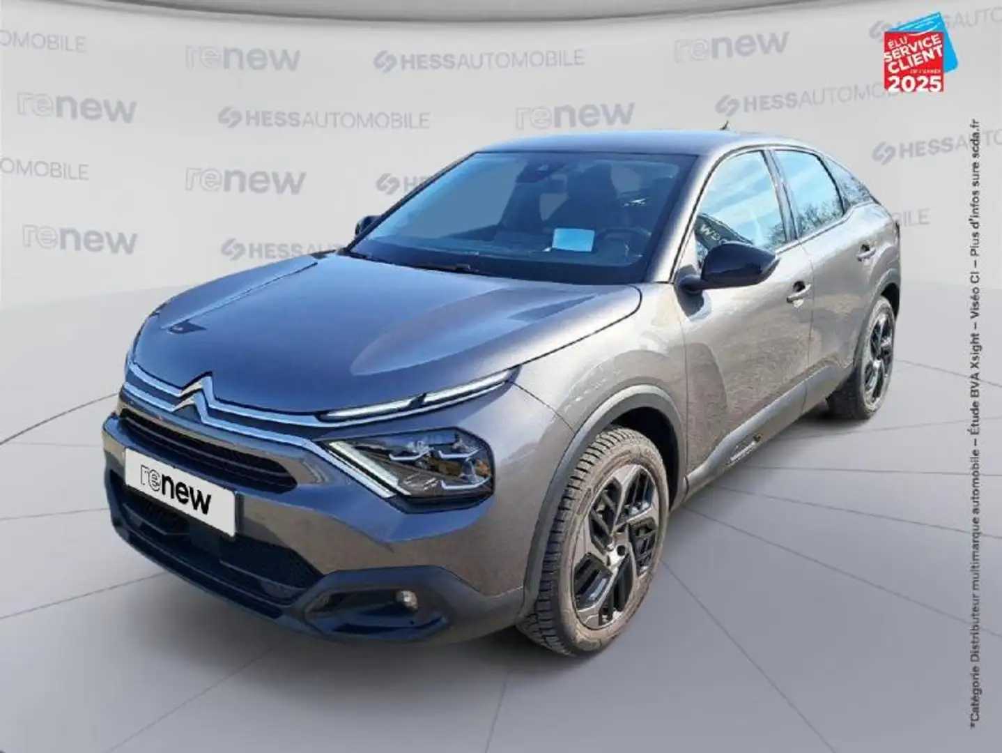Citroen C4 PureTech 130ch S\u0026S Feel Pack EAT8 Gris - 1
