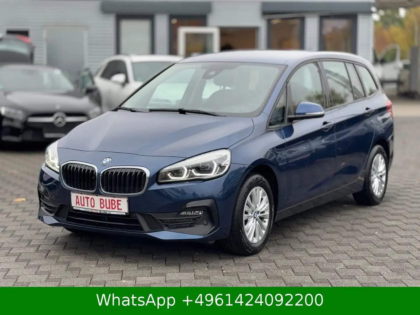 BMW 218 NAVI|AHK|SHZ|LED Blau - 2