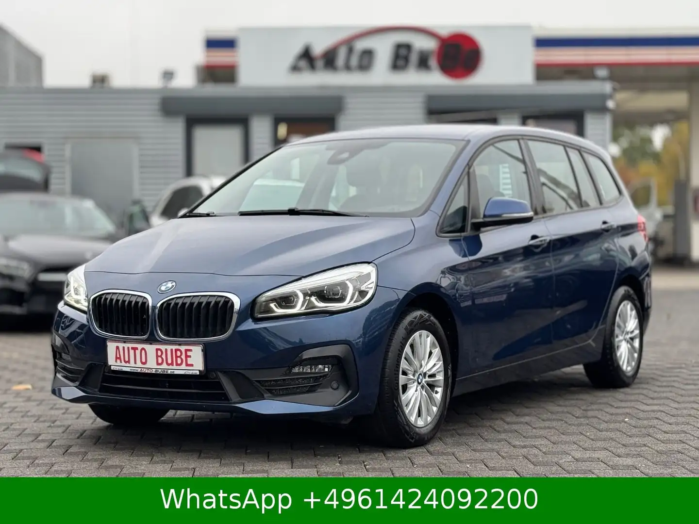 BMW 218 NAVI|AHK|SHZ|LED Blau - 1