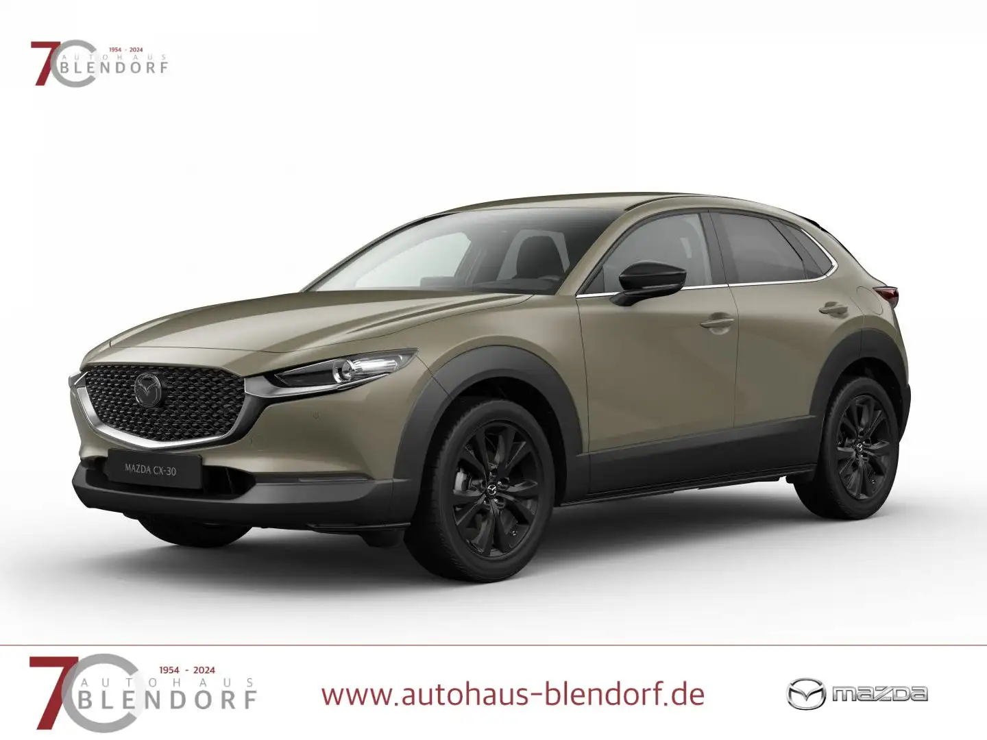 Mazda CX-30 Homura 140 Automatik Navi|Alexa|LED Braun - 1
