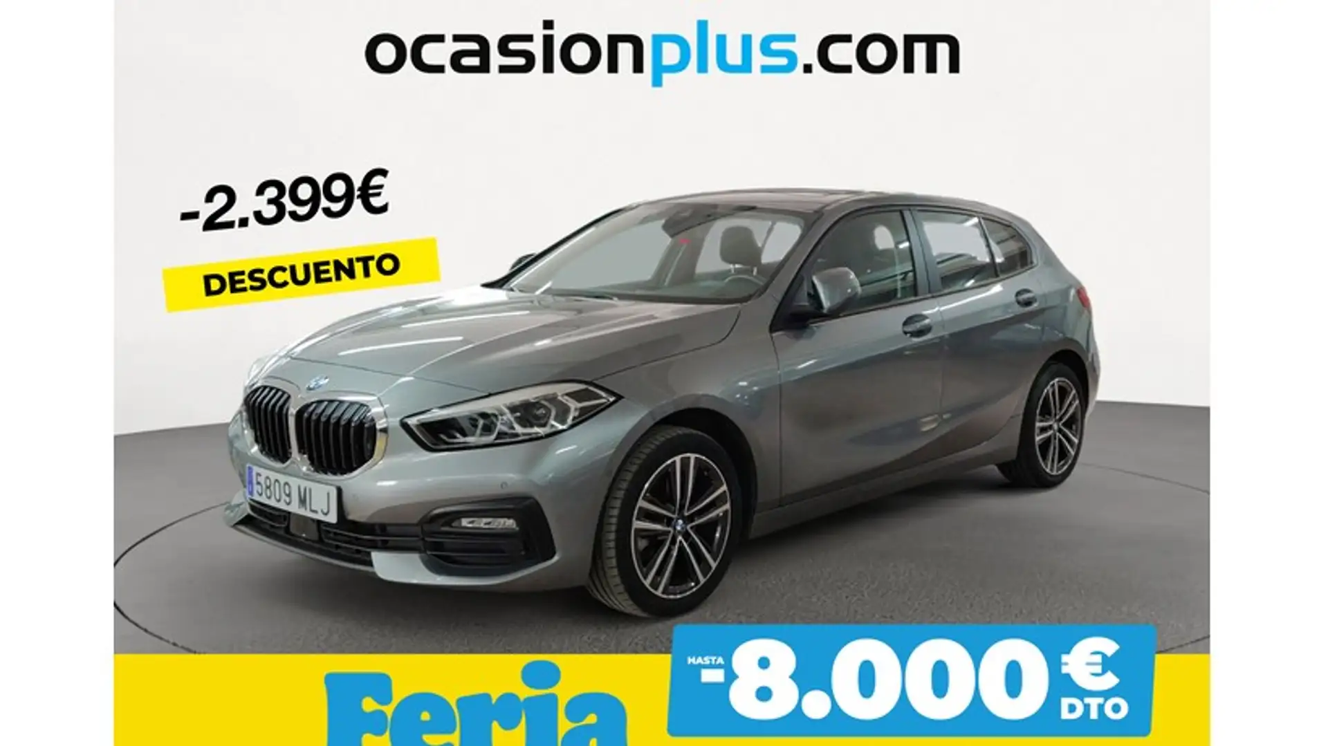 BMW 118 118iA Gris - 1