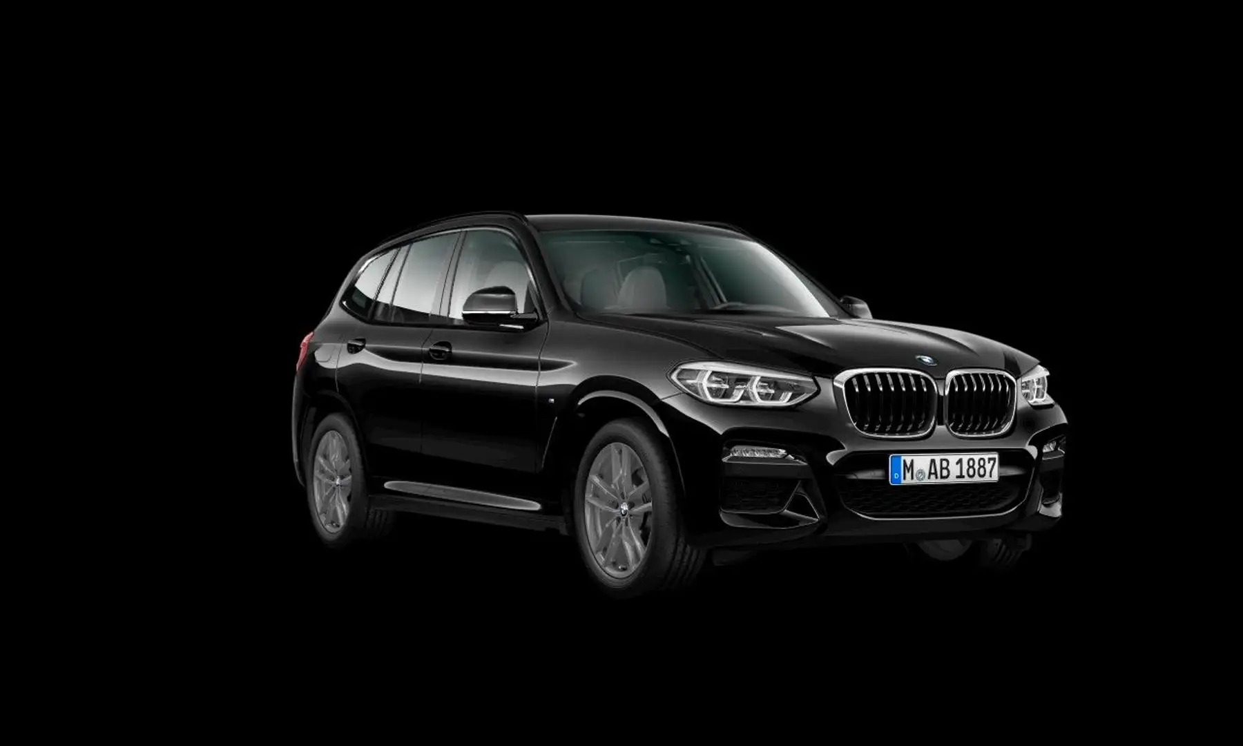 BMW X3 xDrive20d M Sport DriveAssist HUD RFK AHK 19" Schwarz - 2