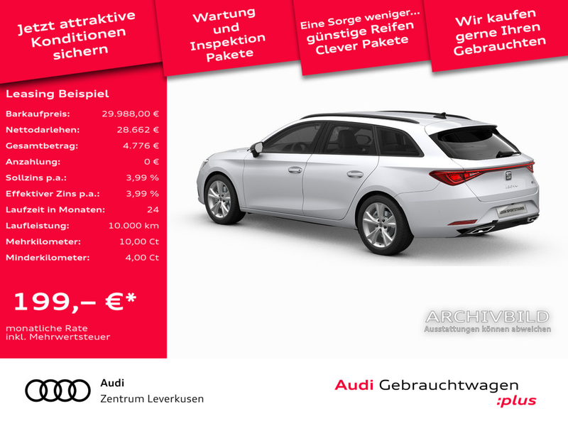 SEAT Leon FR DSG ACC NAVI LED KAM KEYLESS — photo 2