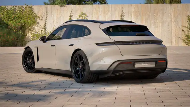 Porsche Taycan view 2
