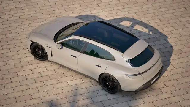 Porsche Taycan view 4