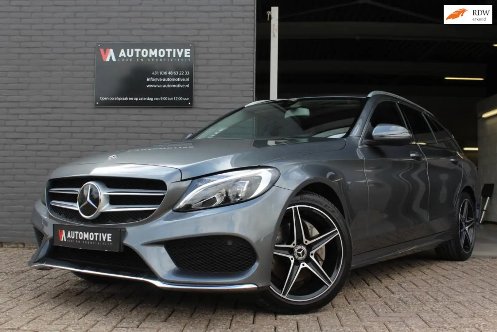 Mercedes-Benz C 200 Estate AMG DISTRONIC AHK EASY PACK Grijs - 1