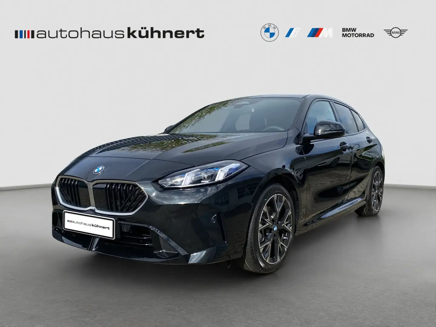 BMW 118 d ///M-Sport SpurAss HiFi Navi RFK AUT Schwarz - 1
