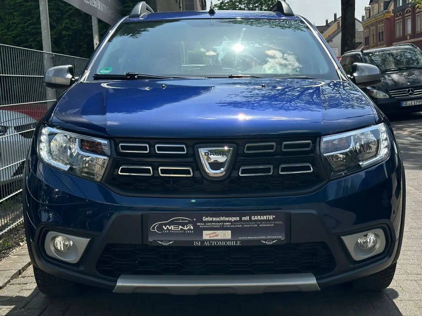 Dacia Sandero II Stepway Prestige Klima PDC Garantie Blauw - 2