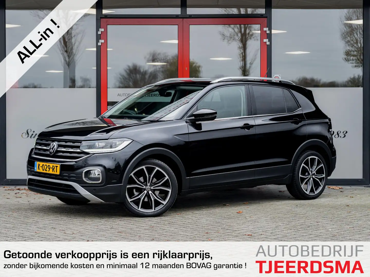 Volkswagen T-Cross 1.0 TSI Style FULL OPTION | 1e Eigenaar | Originee Zwart - 1