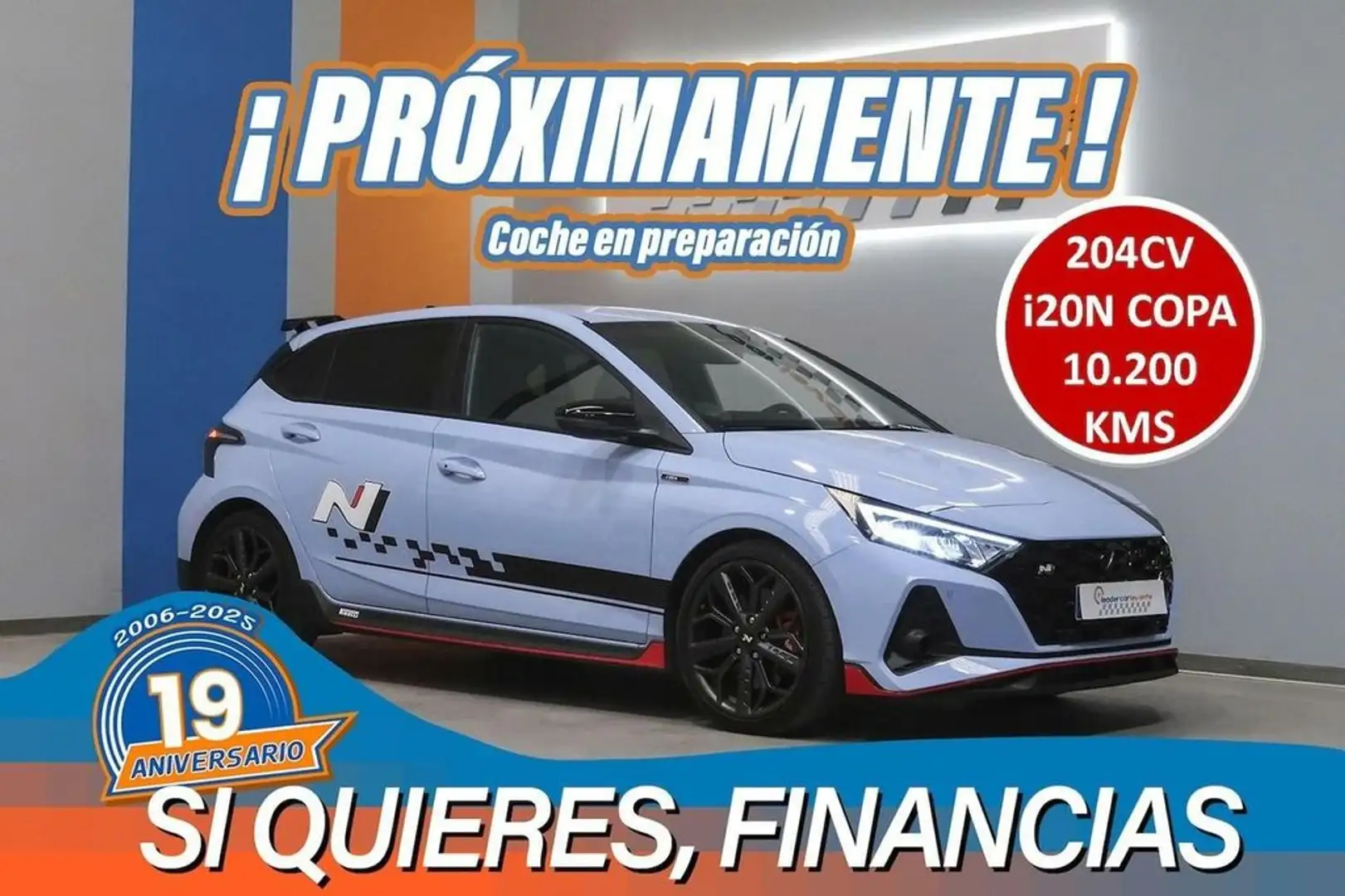 Hyundai i20 N COPA 204CV 60/250 unidades Blau - 1