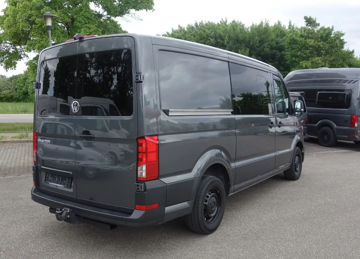 Volkswagen VW Crafter 35 L3H2 2x Schiebetür Standheizung Gris - 2
