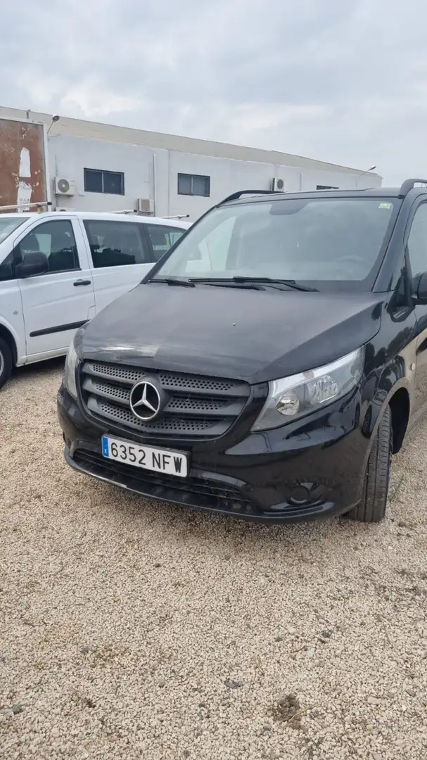 Mercedes-Benz Vito Vito Mixto 109CDI Larga Negro - 1