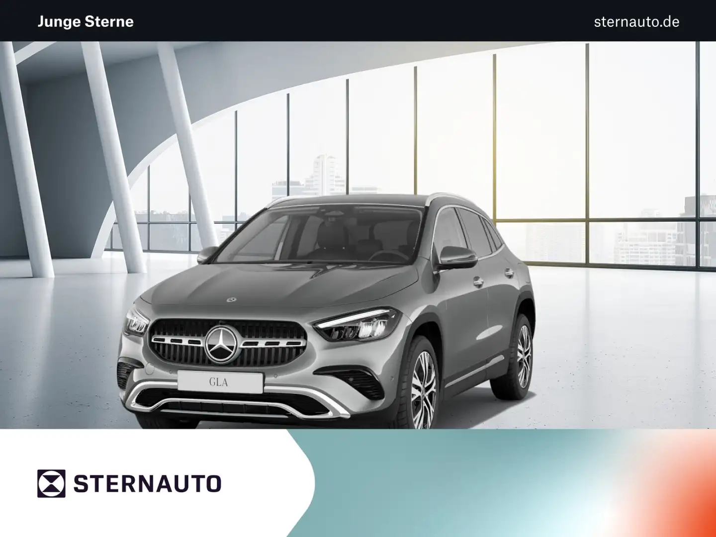 Mercedes-Benz GLA 200 GLA 200 Progr 360Kam AHK Keyl Go Winter/Spiegelp Grau - 1