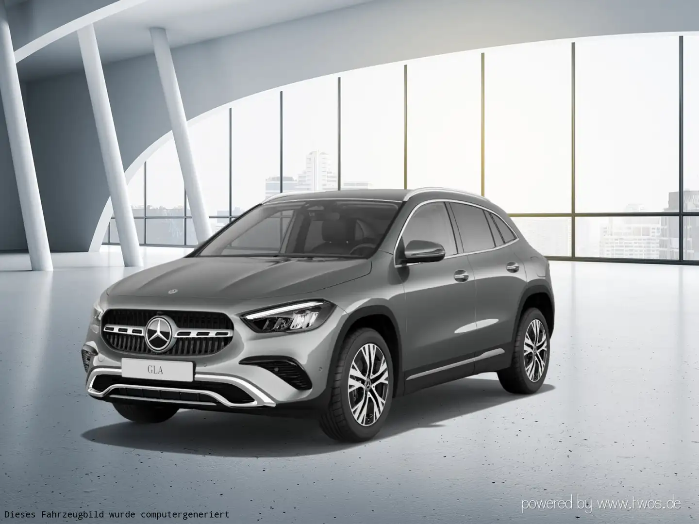 Mercedes-Benz GLA 200 GLA 200 Progr 360Kam AHK Keyl Go Winter/Spiegelp Grau - 2