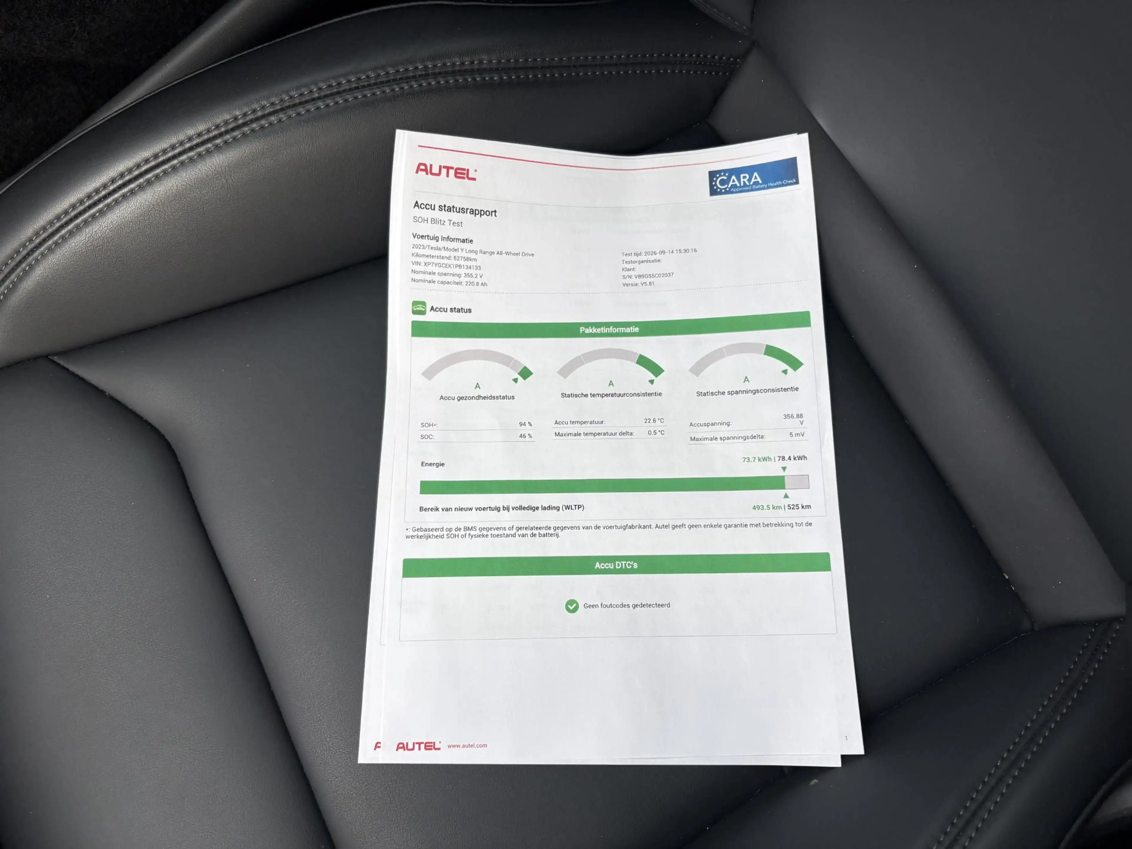 Tesla Model Y Long Range AWD 75 kWh VAN:40.900,- VOOR:37.440,- U — photo 2
