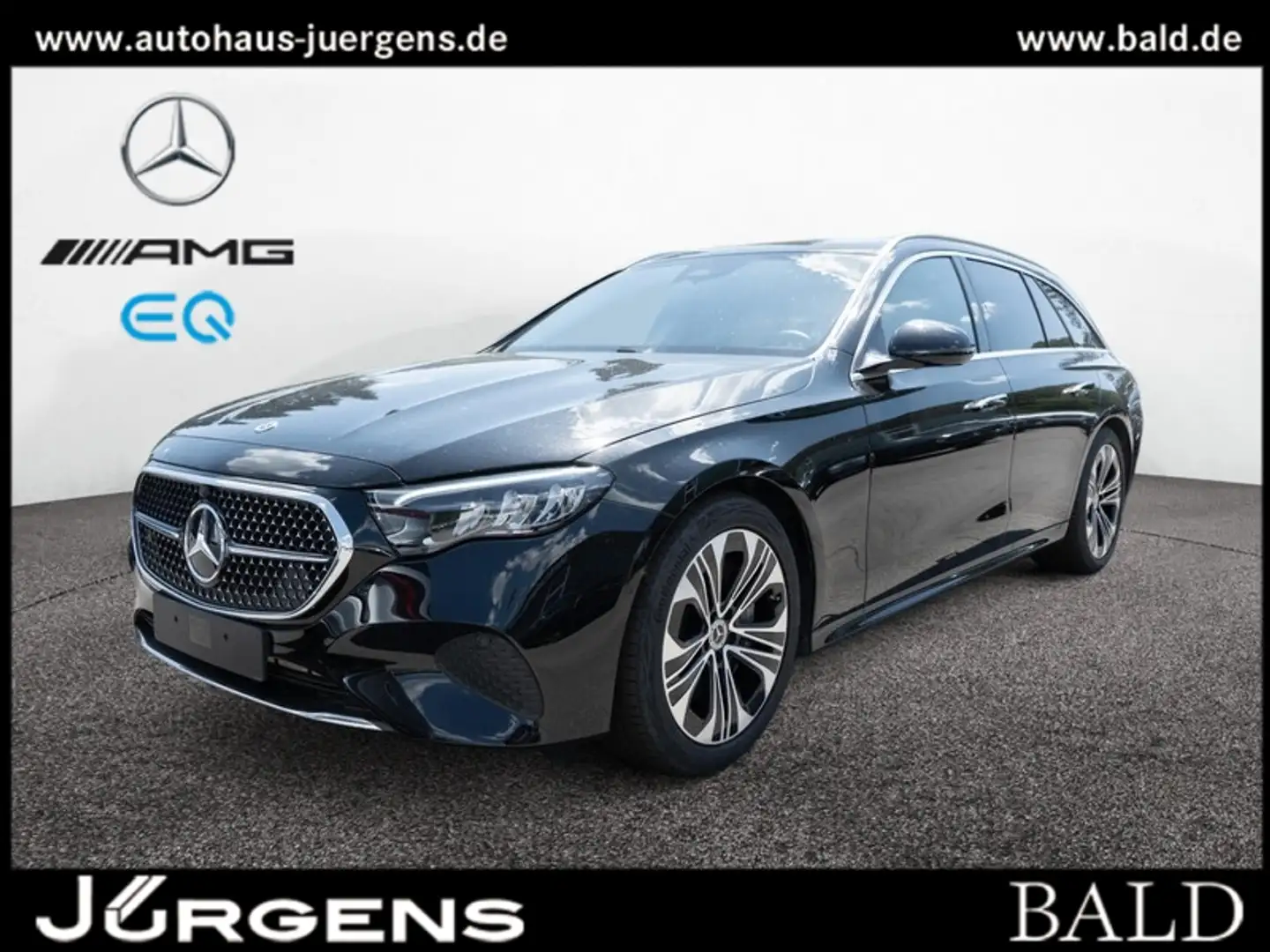 Mercedes-Benz E 300 de 4M T Avantgarde/LED/Cam/Burm/Sitzklima Schwarz - 2