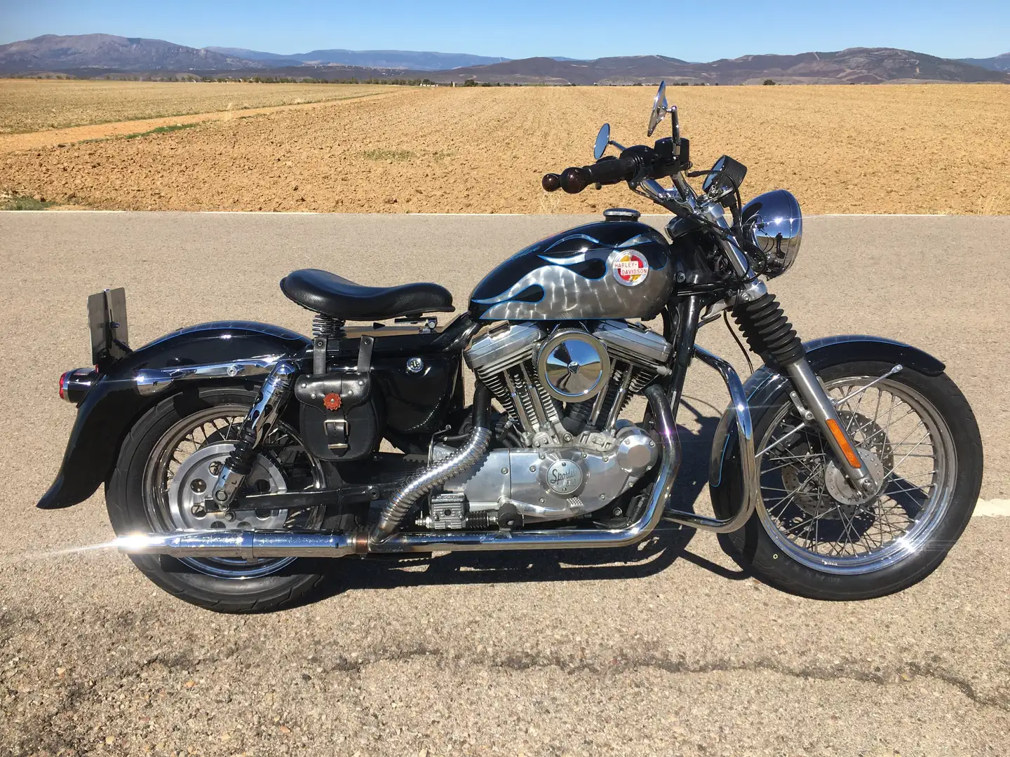 Harley-Davidson XL 883 XLH 883 Schwarz - 2
