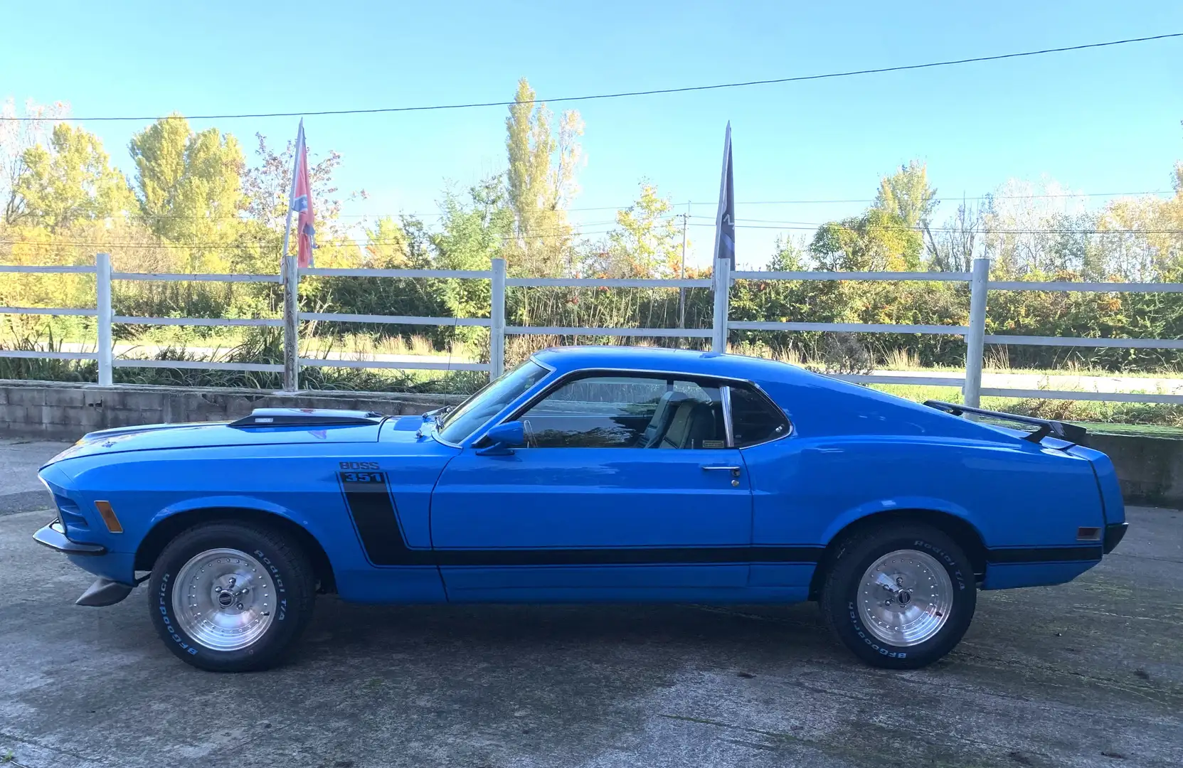 Ford Mustang MUSTANG FASTBACK SPORTROOF BOSS 351 TRIBUTE Bleu - 2
