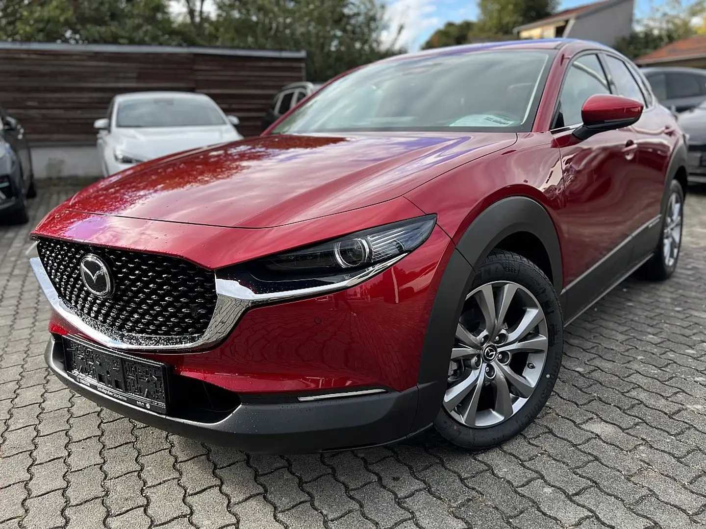 Mazda CX-30 e-Skyactive G140 Exclusive-Line Rot - 1