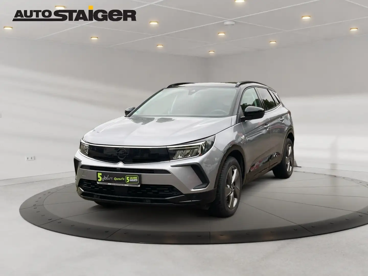 Opel Grandland 1.2 Turbo GS Line LED+Navi+2xKlima+LM Grau - 2