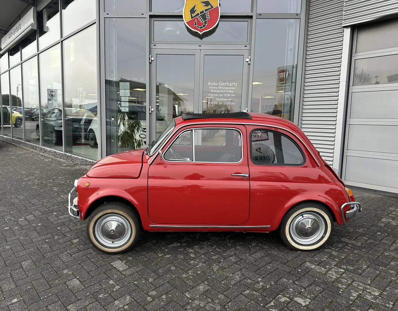 Oldtimer Fiat 500 L Berlina mit H-Gutachten Rot - 2