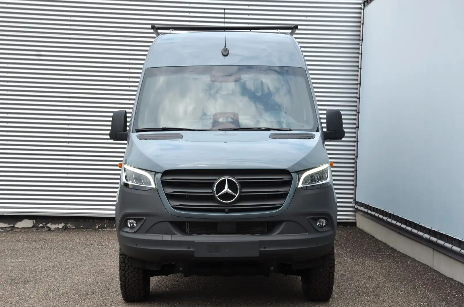Mercedes-Benz Sprinter 319CDI- L2H2- Automaat- 4x4- Nieuw- 62400+BTW Grijs - 2