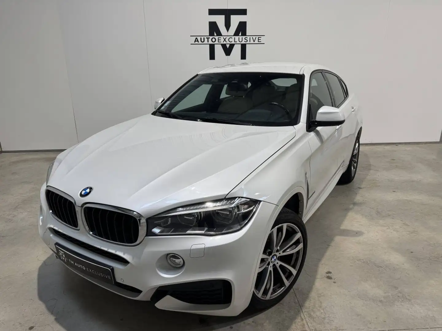 BMW X6 F16 xDrive30d 258 ch M Sport A Weiß - 1