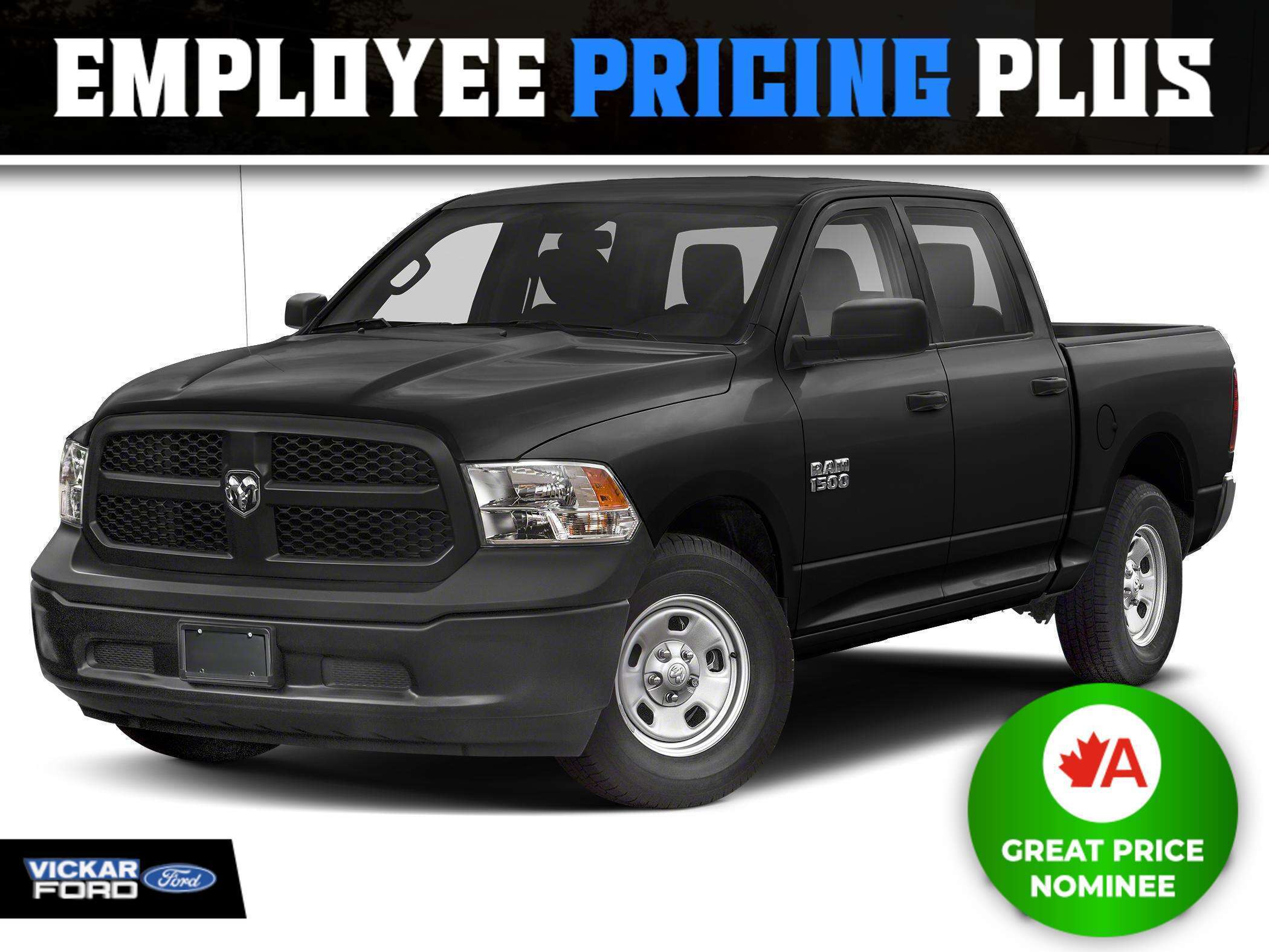 Black 2020 RAM 1500 Pickup Truck  Automatic