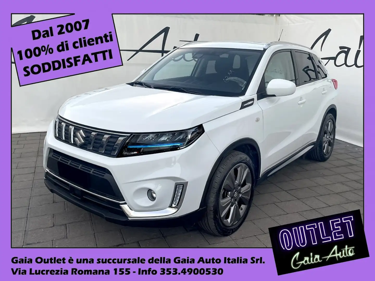 Suzuki Vitara Vitara 1.4h BoosterJet Cool 2wd Bianco - 1