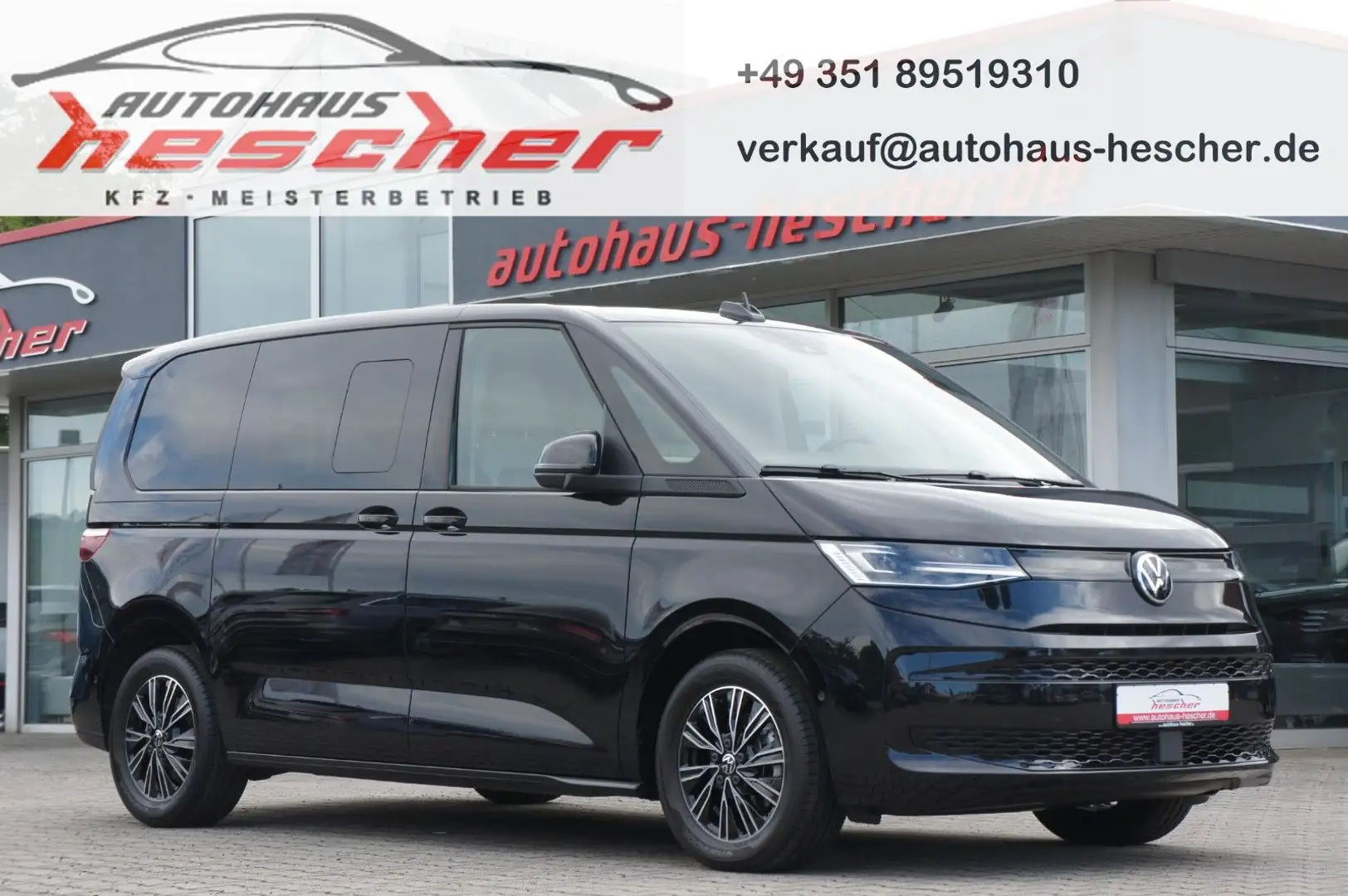 Volkswagen T7 Multivan 2.0 TDI DSG *LED*STANDHZG*AHK* Fekete - 1
