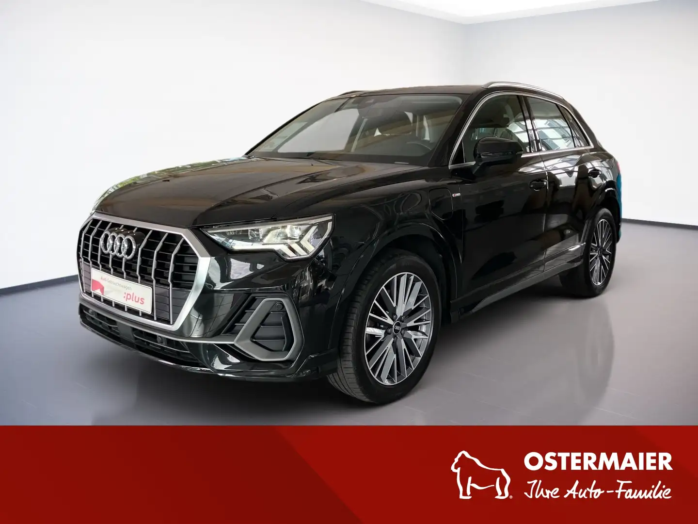 Audi Q3 S-LINE 45TFSI HYBRID MATRIX.PANO.AHK.ACC.NAVI Noir - 1