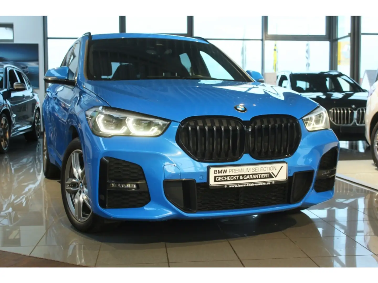 BMW X1 xDrive20d M Sport+HUD+NAVI+KAMERA+LED+ Blauw - 1