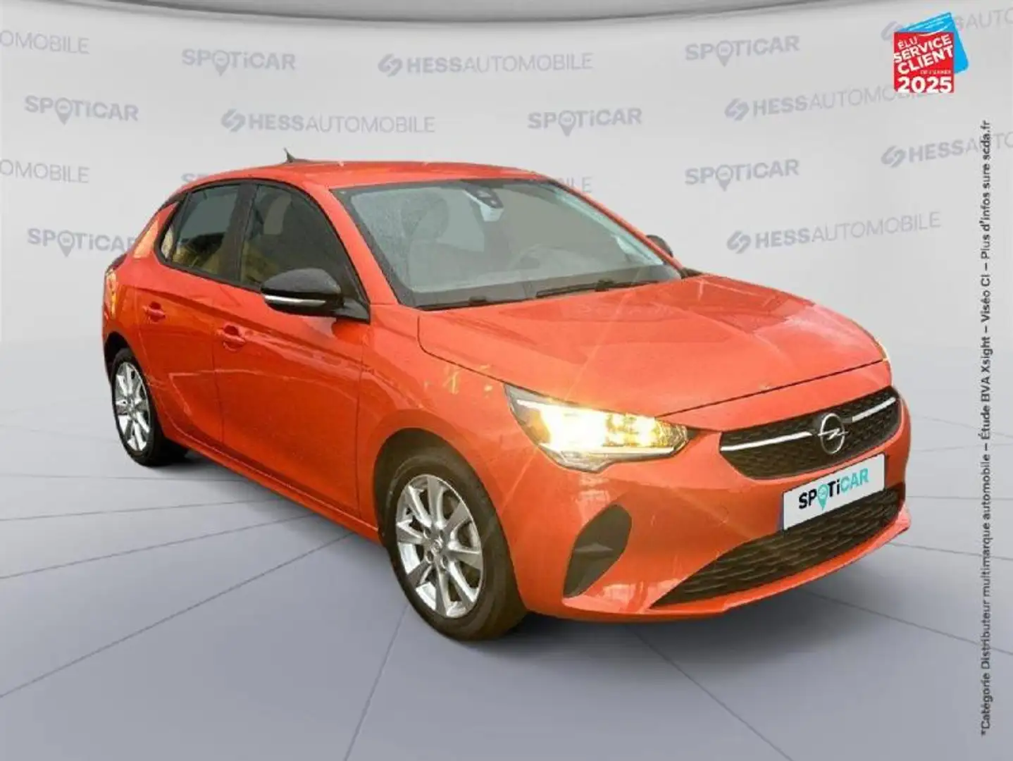 Opel Corsa 1.2 Turbo 100ch Edition Orange - 2
