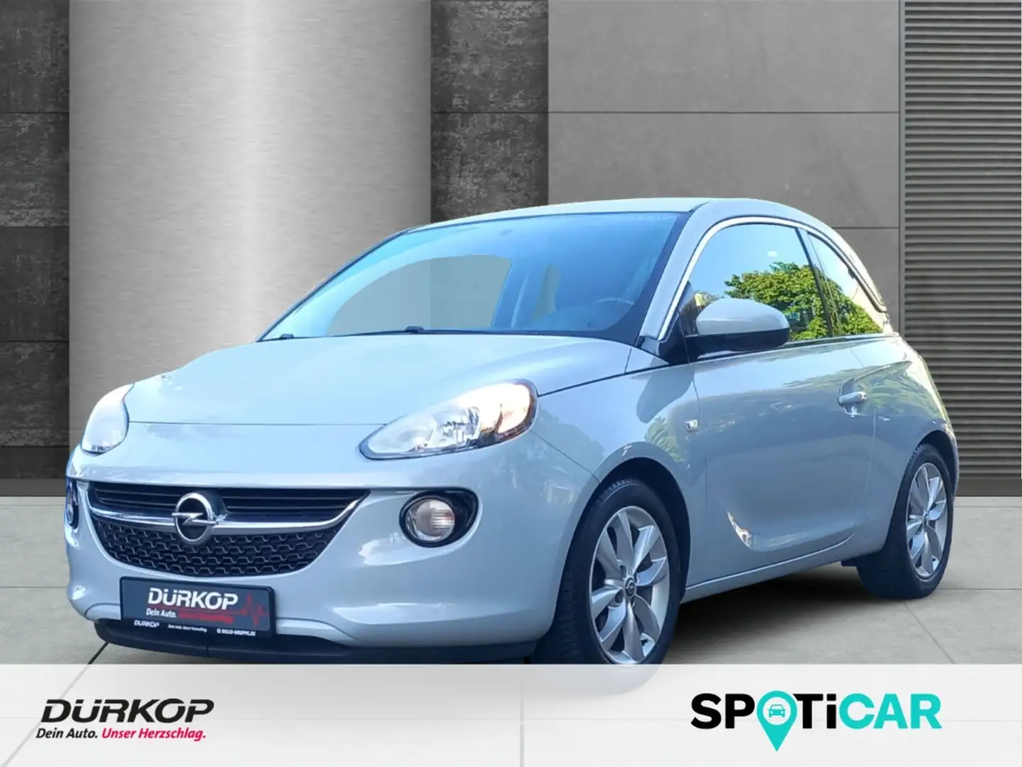 Opel Adam Jam 1.2 Klima Tempomat Apple CarPlay AndroidAuto Grijs - 1