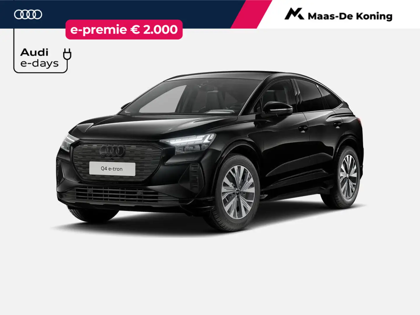 Audi Q4 e-tron Sportback Advanced edition e-tron 45 82 kWh 210 kW Noir - 1