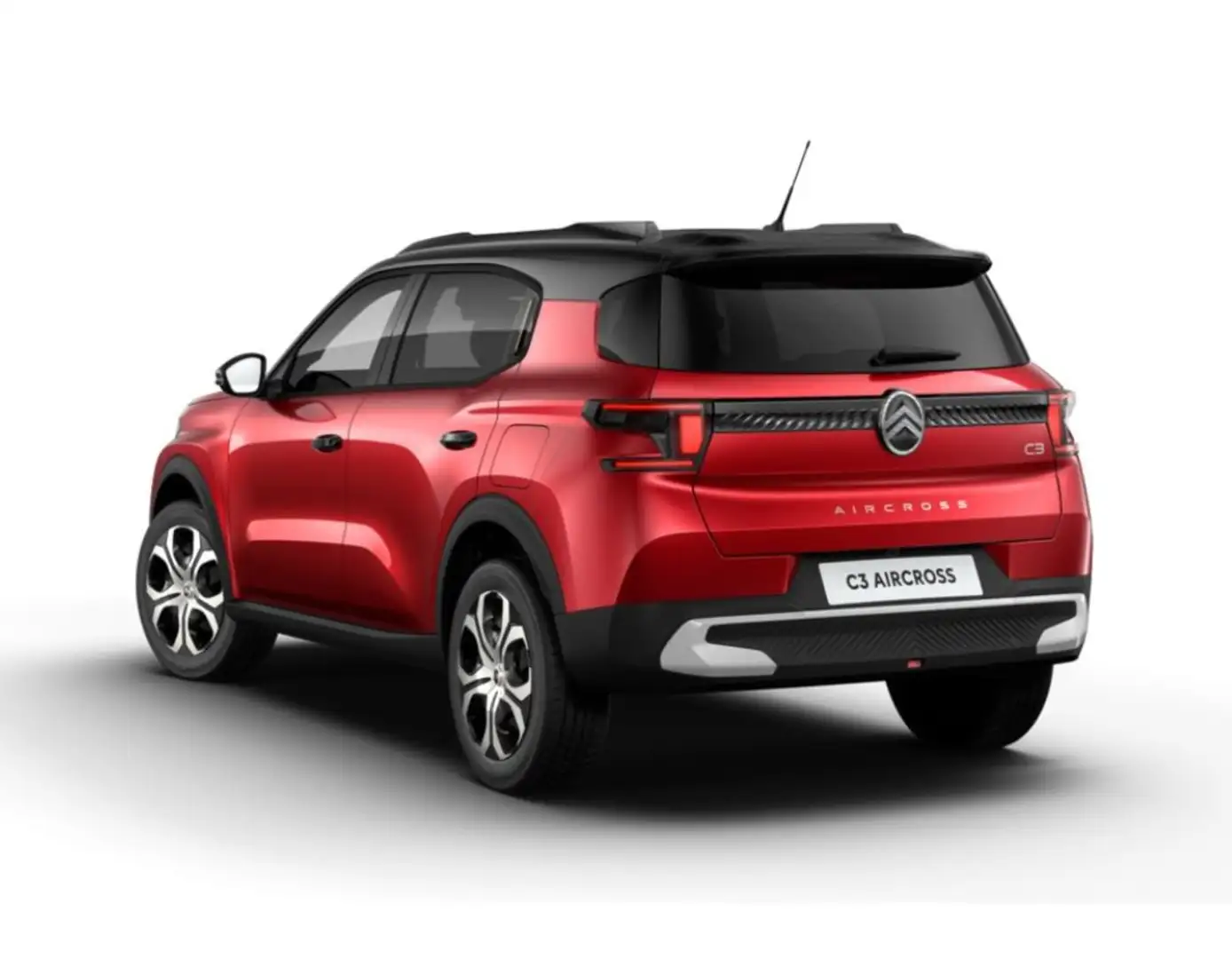 Citroen C3 Aircross C3 Aircross PureTech Turbo 100 Plus Rosso - 2