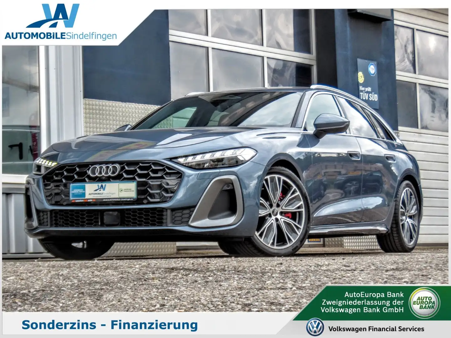 Audi A5 Avant TFSI 150kW 2x S line TECH el.SITZE uvm. Blau - 1