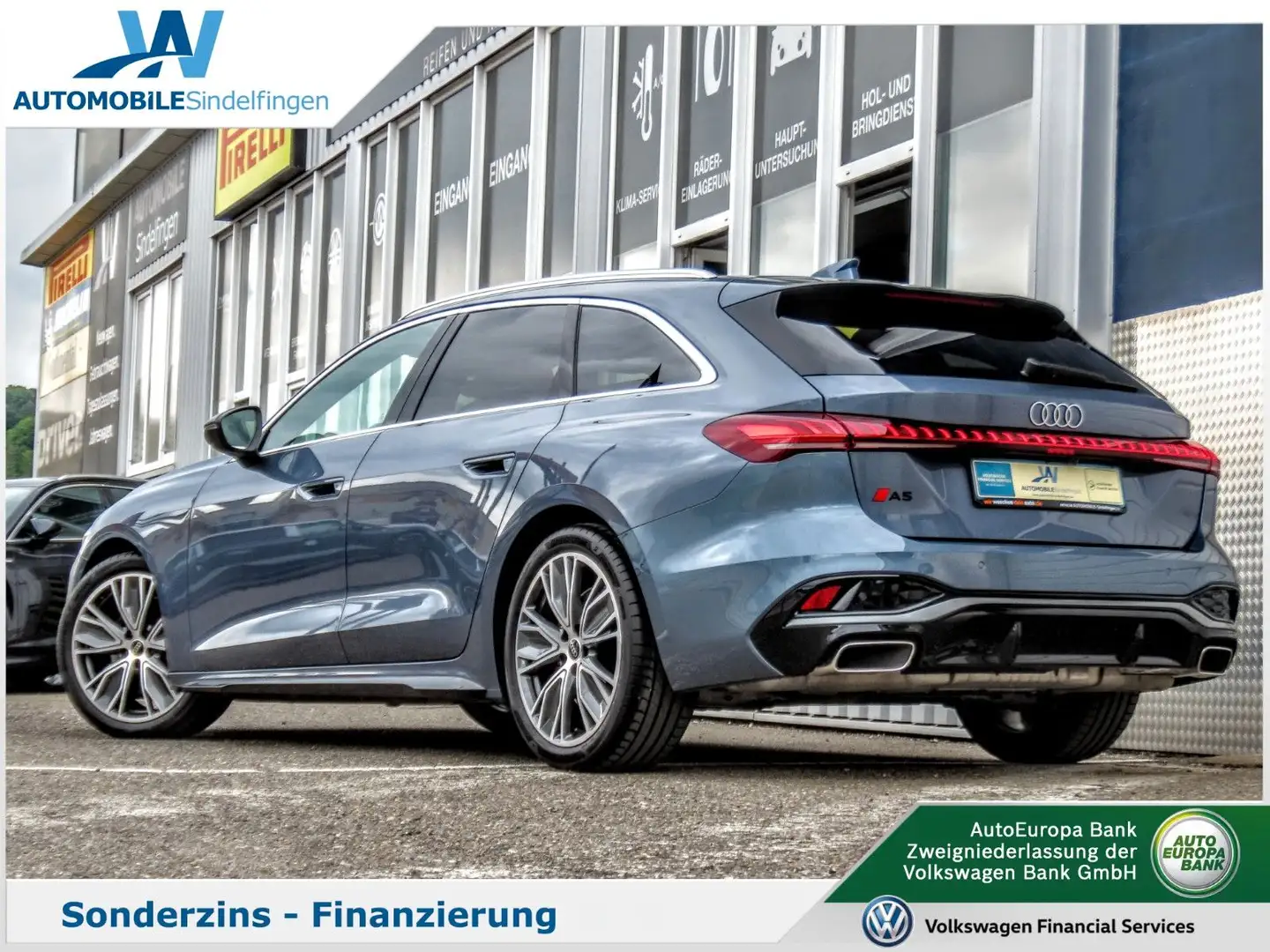 Audi A5 Avant TFSI 150kW 2x S line TECH el.SITZE uvm. Blau - 2