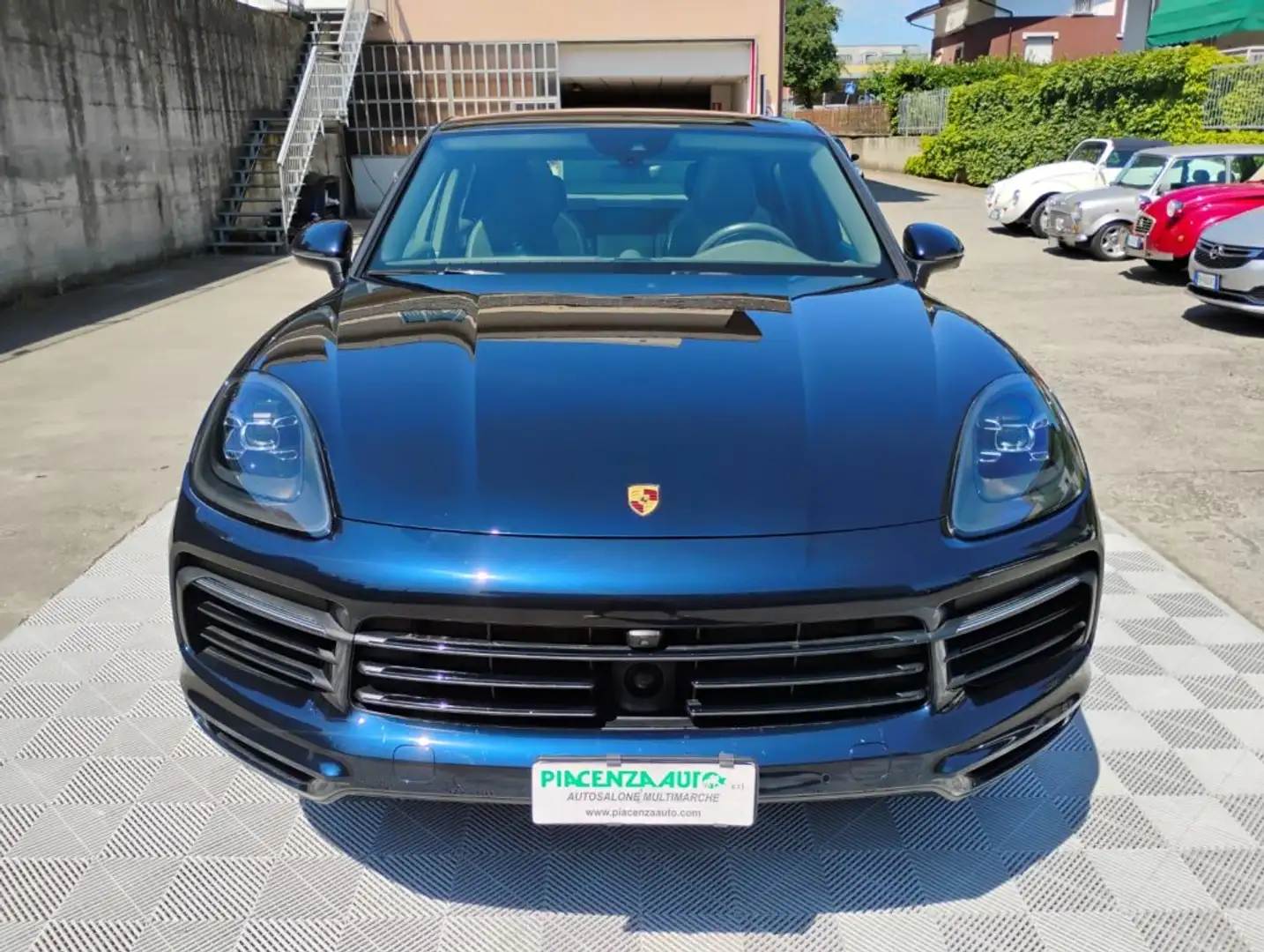 Porsche Cayenne Coupé 3.0 V6 E-Hybrid.TELECAMERA 360.PANORAMA Blu/Azzurro - 2