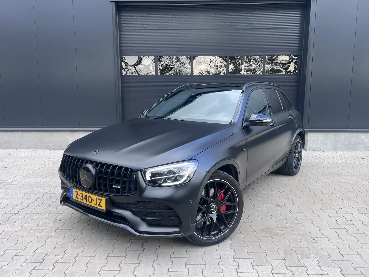 Mercedes-Benz GLC 43 AMG 4M. Prem.Pl. Memory Laser Matzwart Btw Auto Чорний - 1