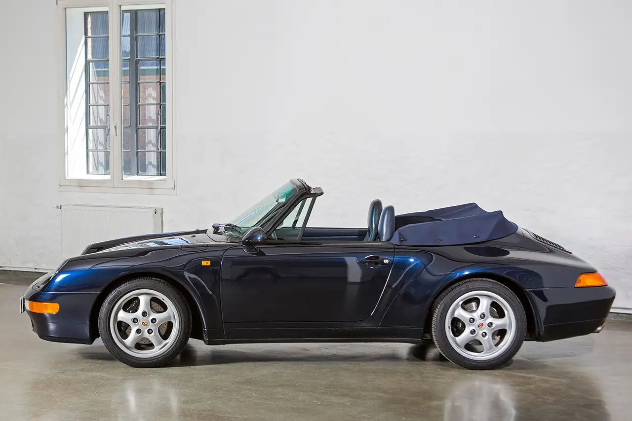 Porsche 993 /911 Cabrio Tiptronic, 22 Jahre 1 Besitzer !!, foto 5
