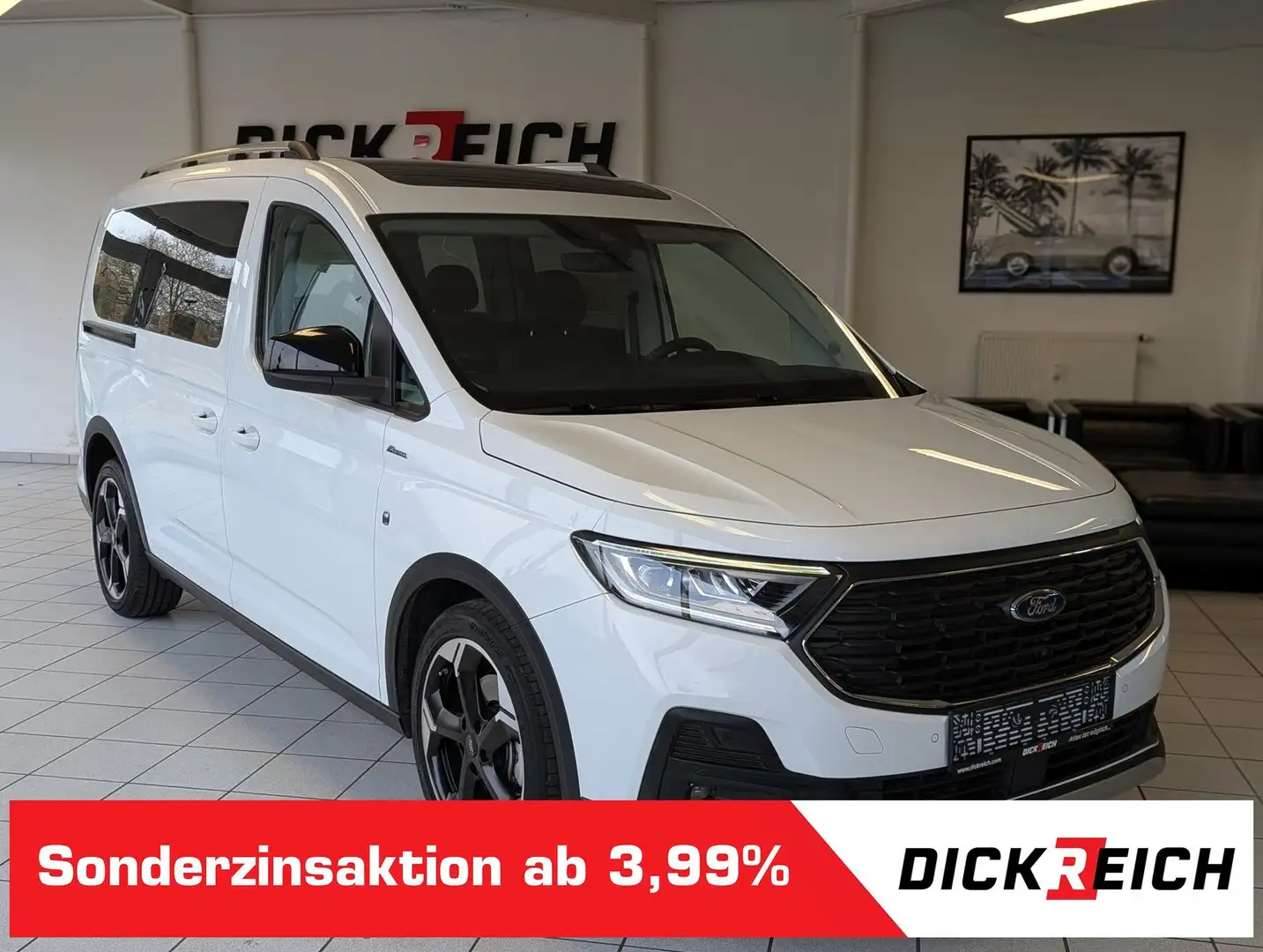 Ford Tourneo Connect L2 Active 7-Sitz Bi-LED Pano AHK Weiß - 1