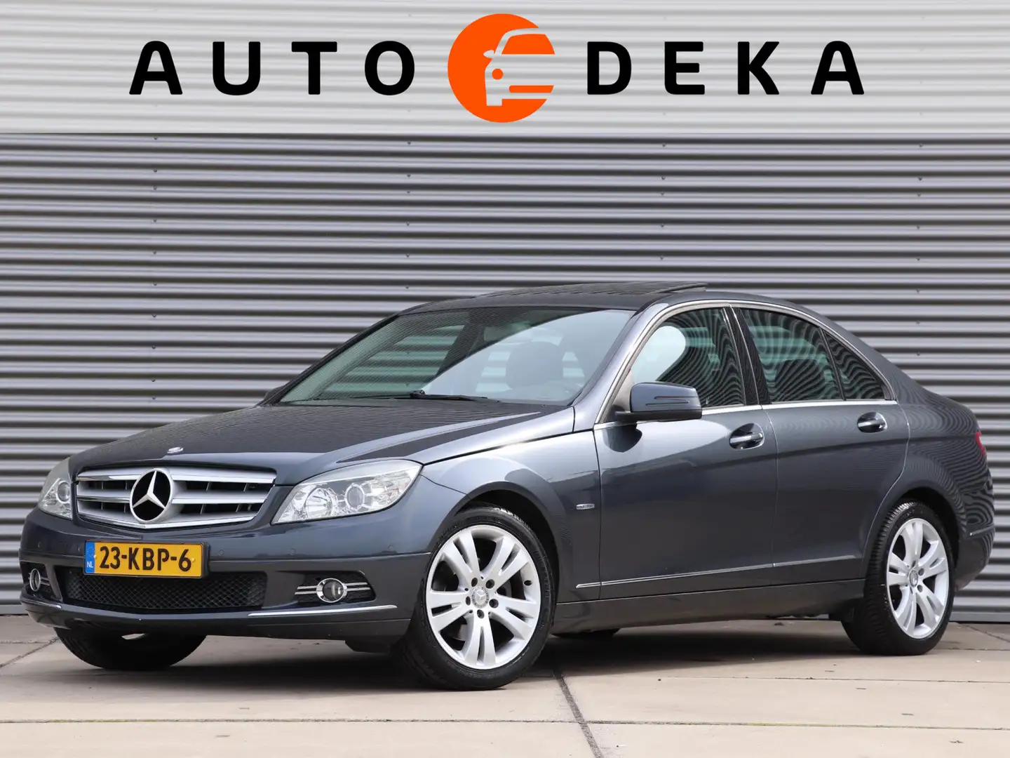 Mercedes-Benz C 180 K Avantgarde Automaat *Schuifdak*Navigatie*Parkeer Gris - 1