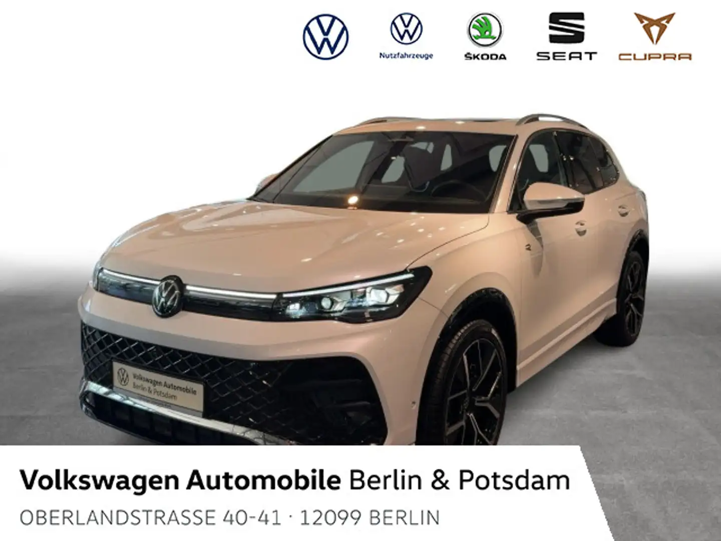 Volkswagen Tiguan 1.5 eTSI DSG R-Line STHZG P-DACH AHK Weiß - 1