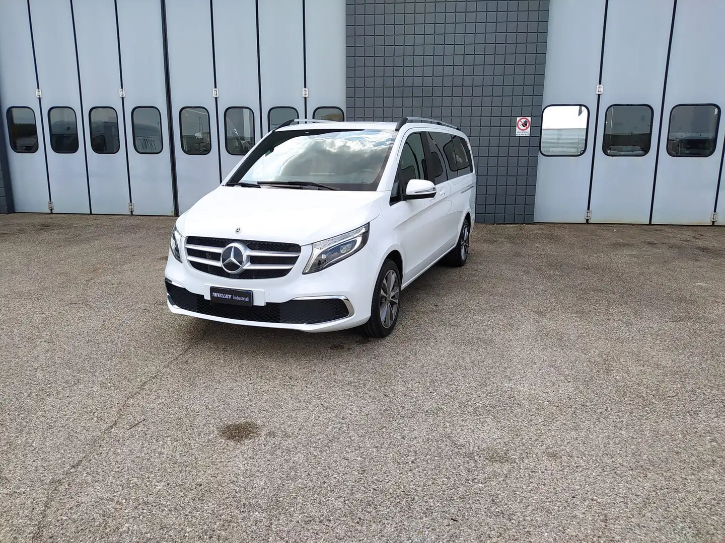 Mercedes-Benz V 250 long 250 d sport 4matic auto Bianco - 2
