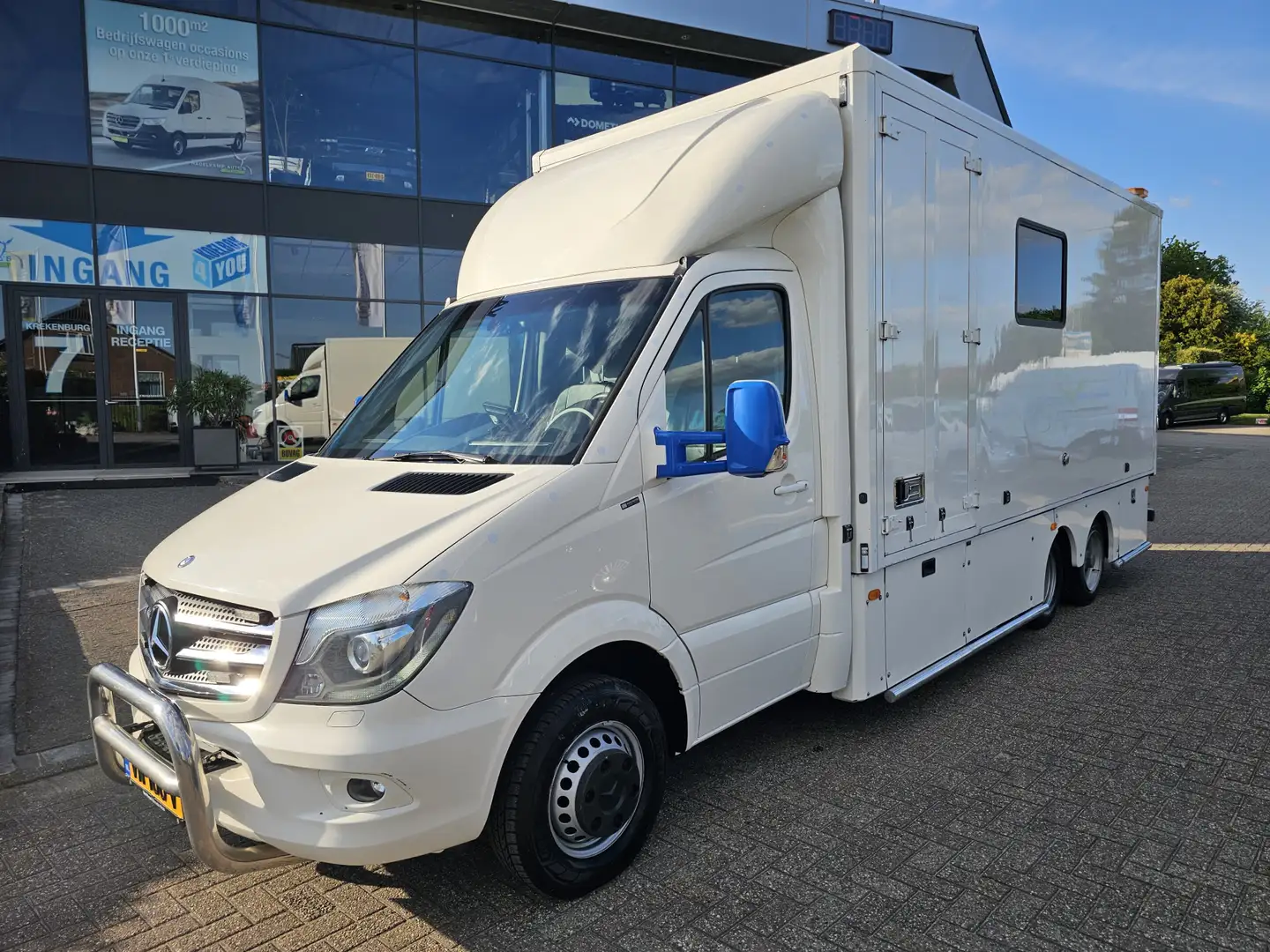 Mercedes-Benz Sprinter 519 CDI Click-Star Bakwagen met Werkplaats Inricht Wit - 1