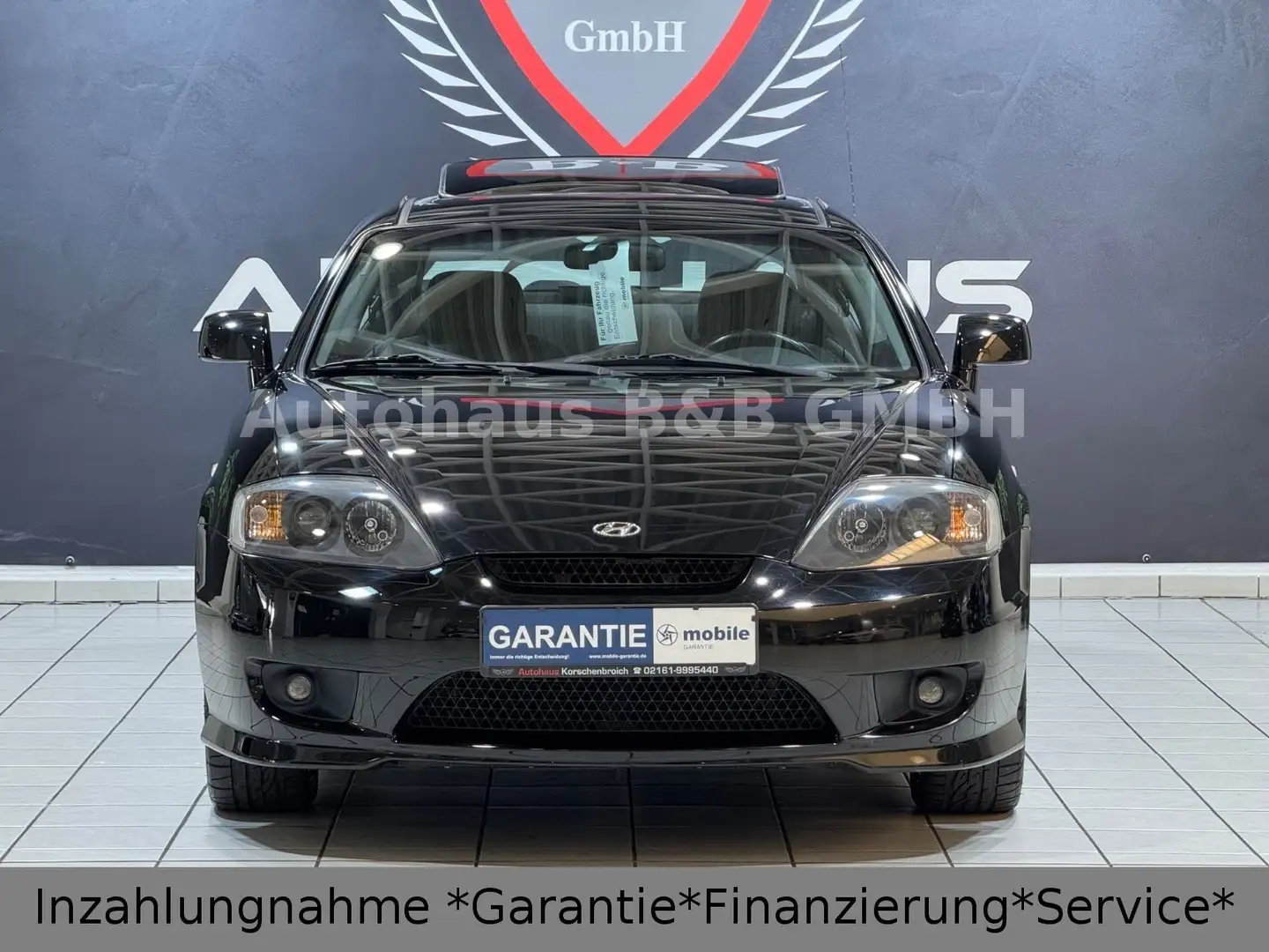 Hyundai Coupe 2.0 Sport*1.HD*Leder*Klima*Schiebdach*Tempo Schwarz - 2