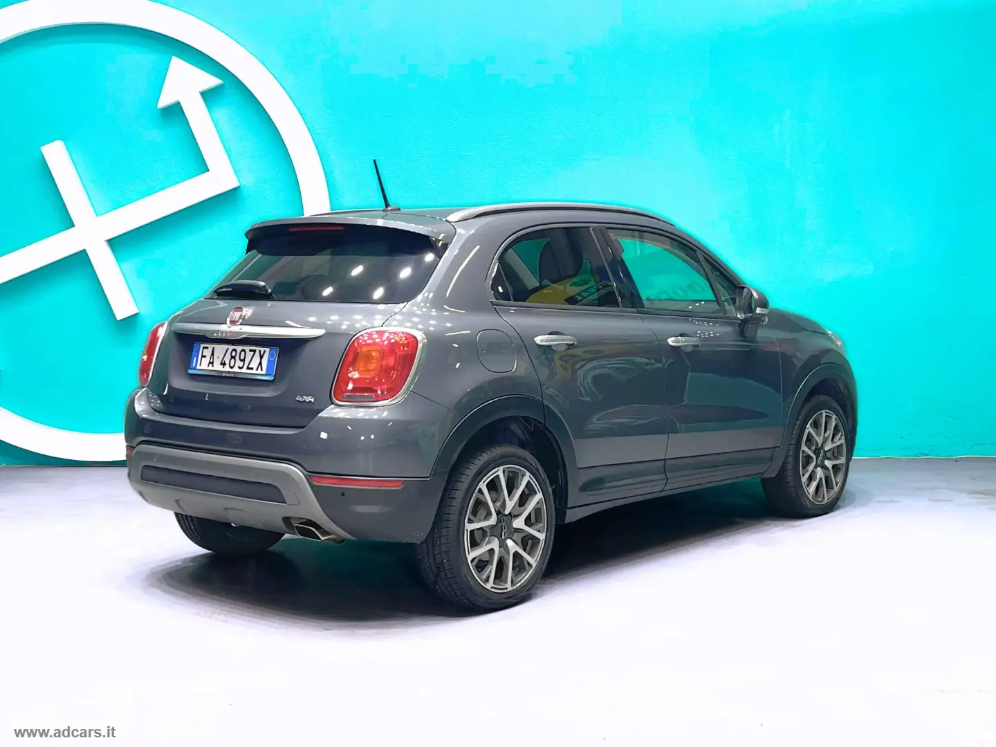 Fiat 500X 2.0 M.Jet 140 CV AT9 4x4 Cross *CAMBIO AUT.* Grigio - 2