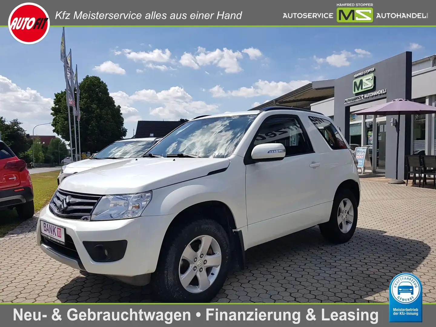 Suzuki Grand Vitara 1.6 City 4x4 ALLRAD+KLIMA+ZV+AHK+ALU+EURO 5+SCH... Alb - 1